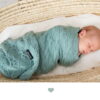 Coperta in Lana Merino di Collezione Premium - Verde Salvia - immagine 5