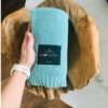 Coperta in Bambù e Cotone a Maglia Rombi - Tiffany - immagine 5