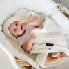 Coperta in Lana Merino Premium Biscotto - Bianco Crema - immagine 4