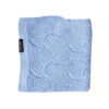 Coperta Traforata in Bambù a Maglia Conchiglia – Azzurro