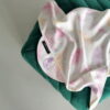 Cappello da Sole Regolabile in Bamboo - Felci Rosa - immagine 2