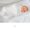 Coperta di Bambù Estiva per Bambini Coniglietto - Bianco Crema - immagine 4