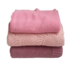 Set di Coperte Termoregolatrici in Bamboo Tutto l'Anno - Rosa
