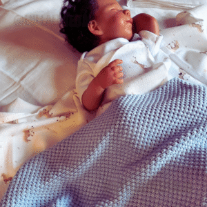 Coperta in Bambù a Maglia Rombi